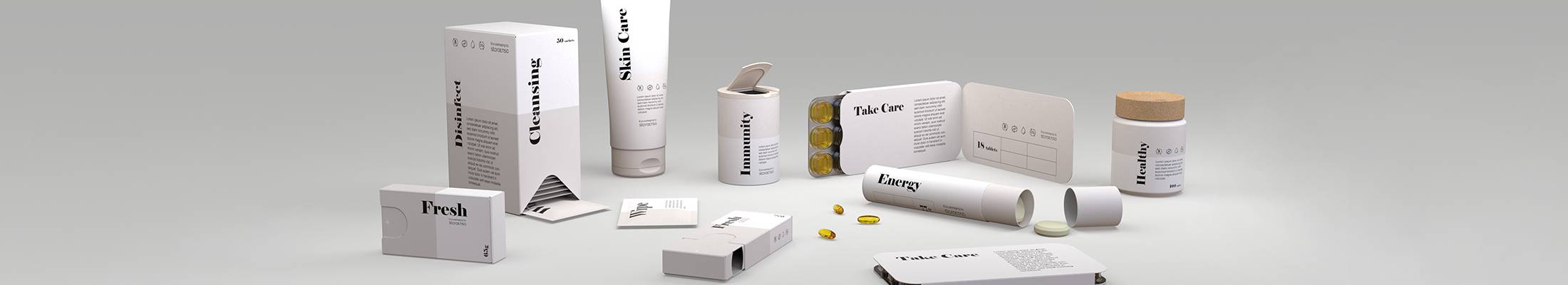 Over the counter packaging 2200x400