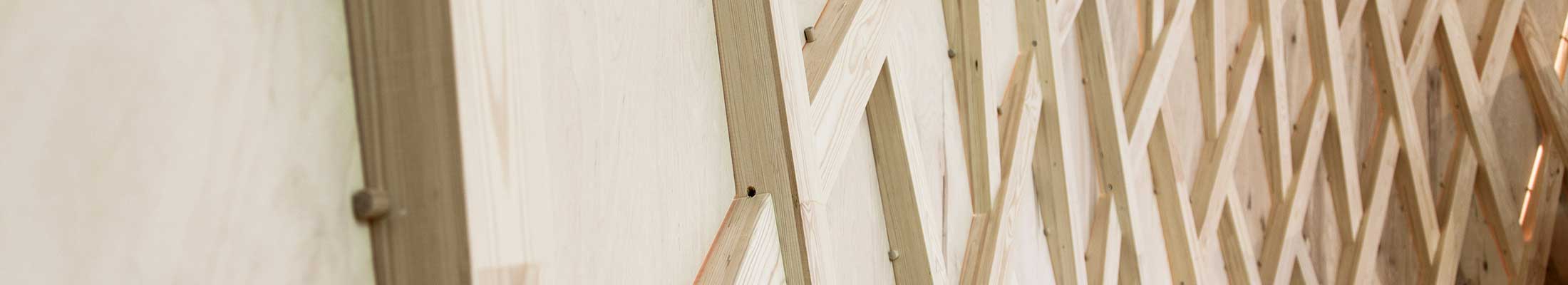 Wooden wall