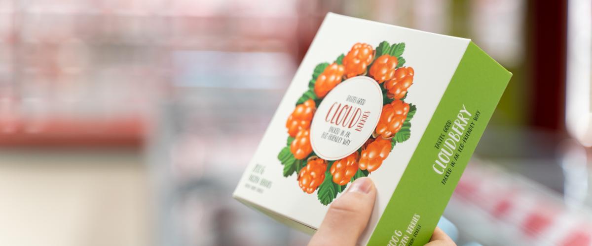 Renewable frozen berries packaging