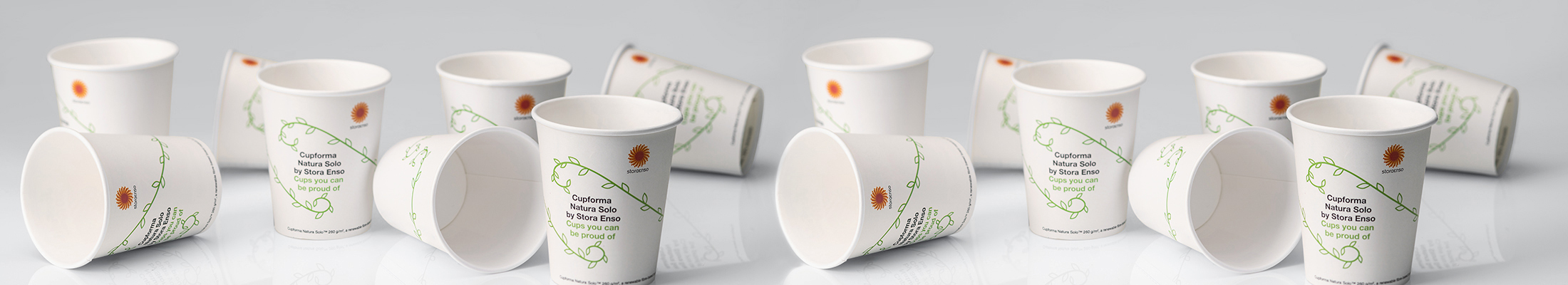 Cupforma Natura Solo paperboard for cups