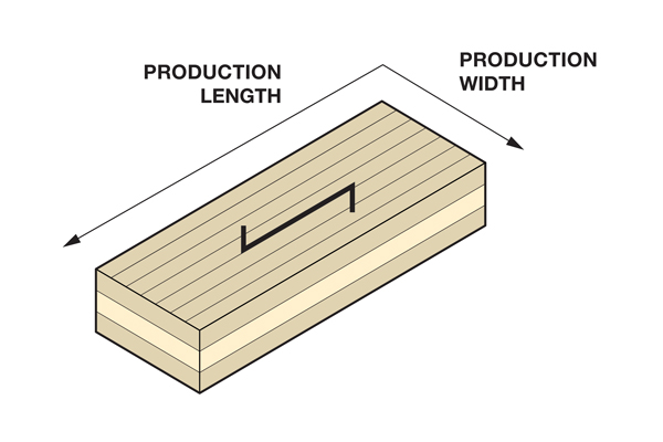 CLT L panel