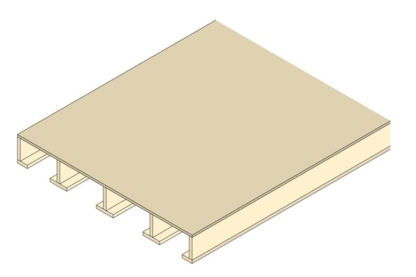 LVL rib panel type 2 perspective