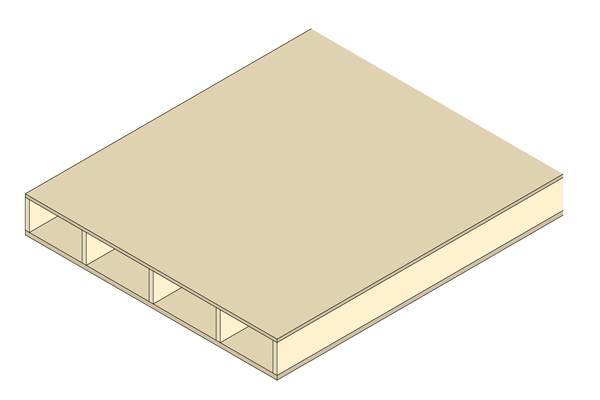 LVL rib panel type 3 perspective